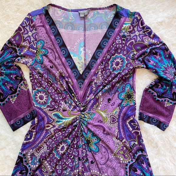 Muse Geometric Dress - Picture 2 of 7